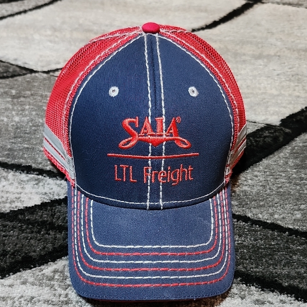 SALA LTL FREIGHT MESH REFLECTIVE TRIM TRUCKER CAP HAT